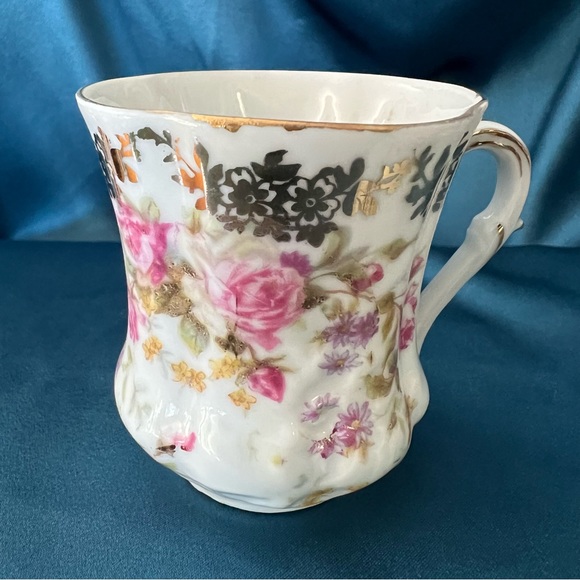 Three Vintage Hand Painted Expresso Cups - Picture 2 of 7